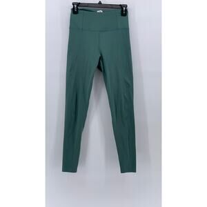 GIRLFRIEND COLLECTIVE Women's Dark Green High-Rise Compression Leggings SZ S